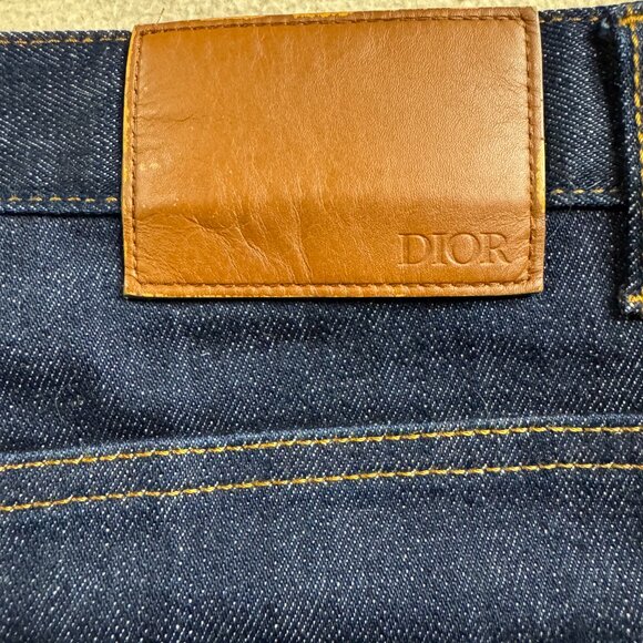 Authentic DIOR Men's Denim Pants w/ Cuff - Size 36 - Picture 7 of 8